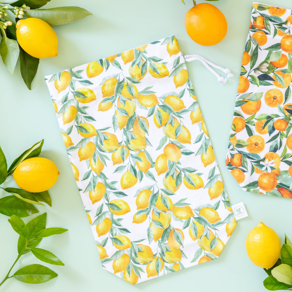 Lemon Grove Reusable Gift Bag
