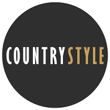 Circular logo with 'COUNTRYSTYLE' text on a black background