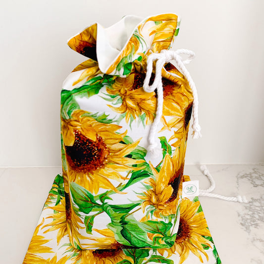 Sunflower eco gift bag