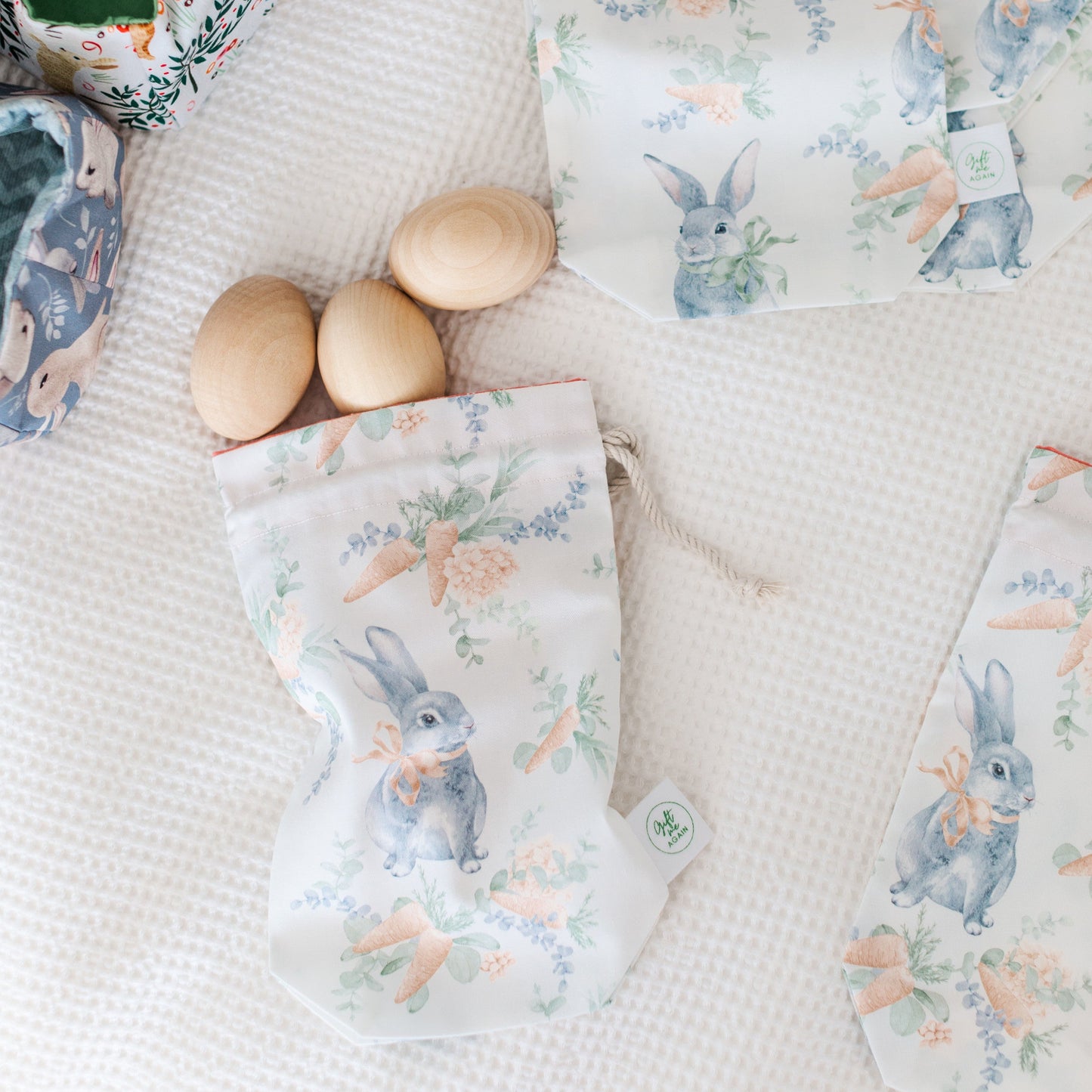 Flora Easter reusable gift bag