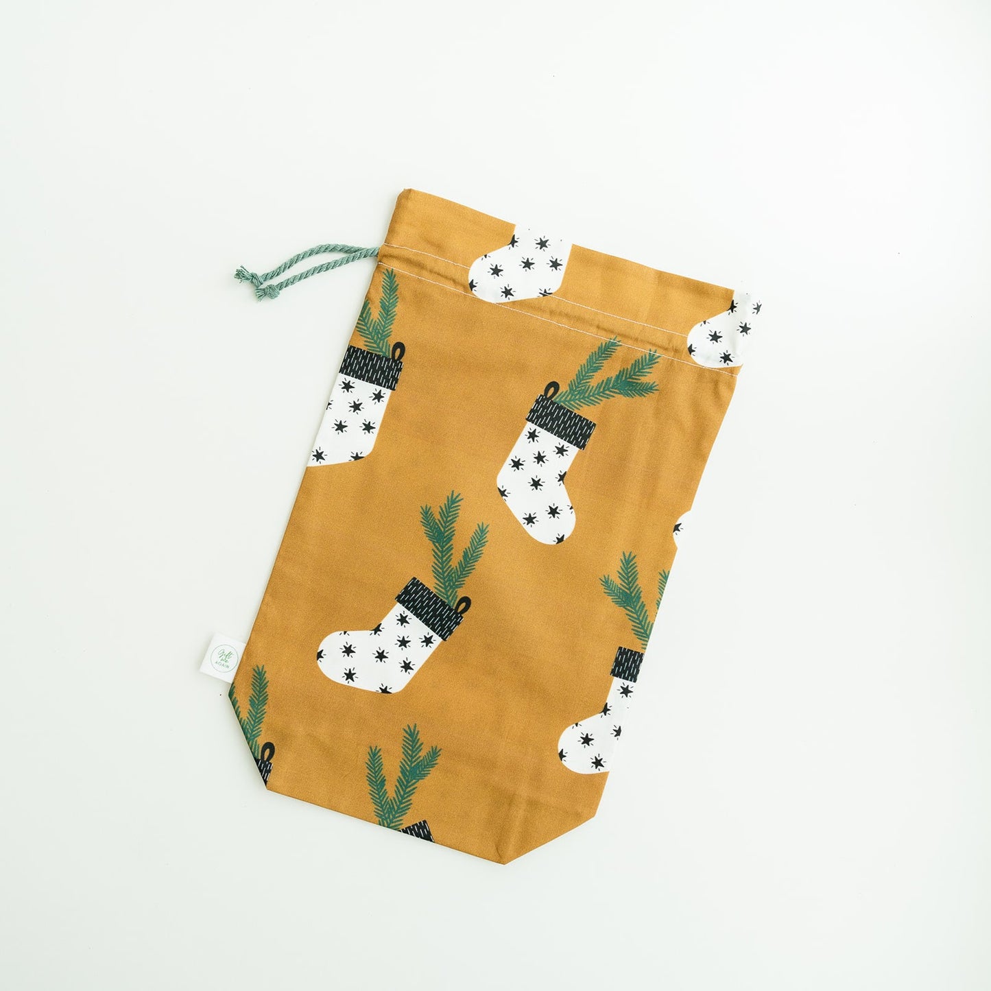 Christmas Stockings fabric gift bag