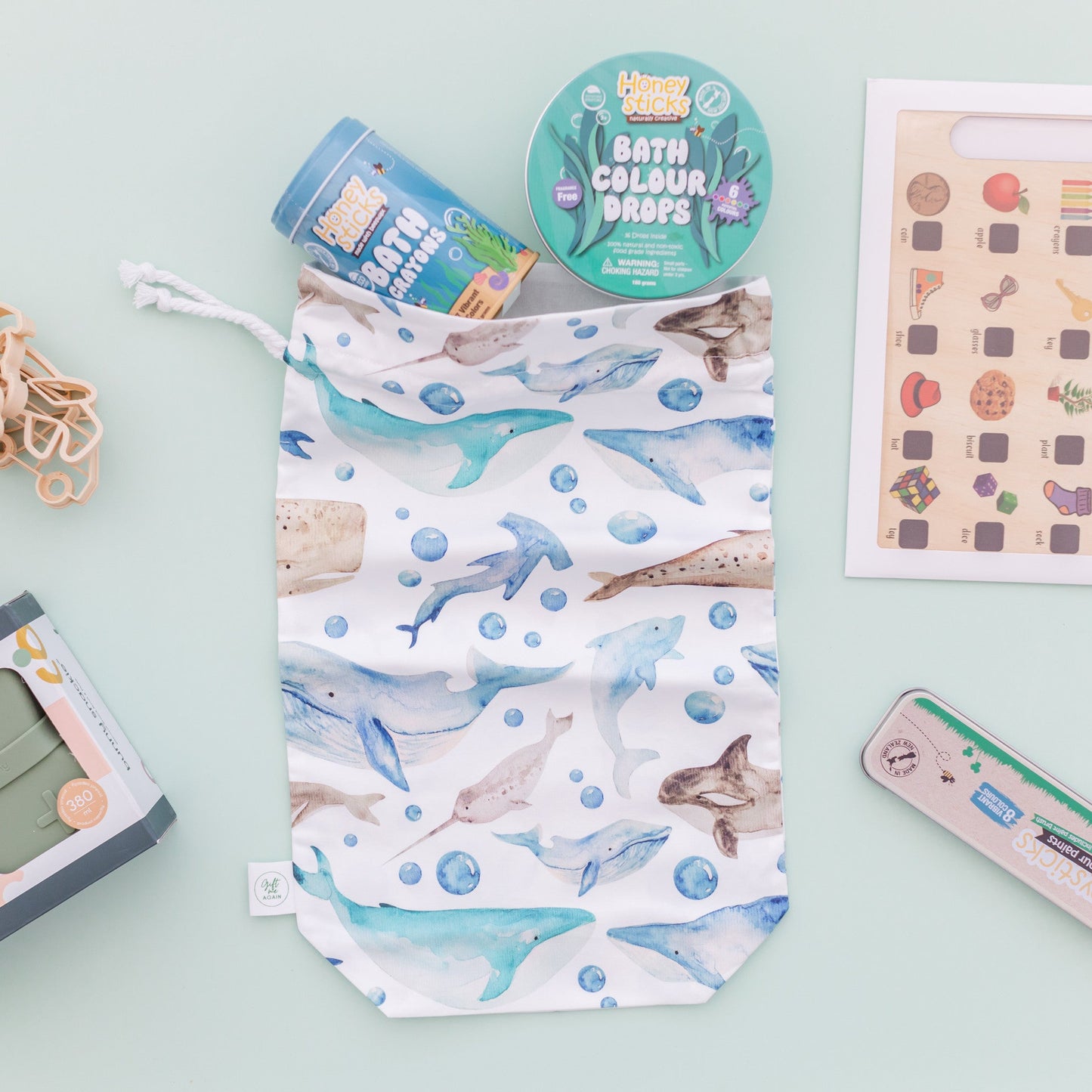 Kids Santa sack (non-Christmas print)