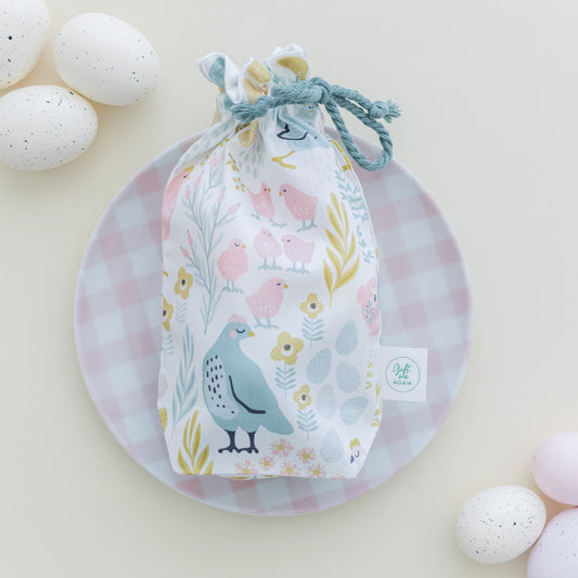 New Life Easter fabric gift bag
