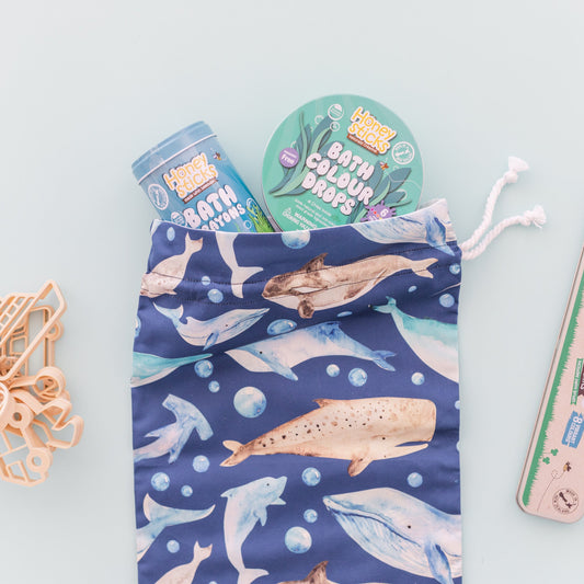 Deeper Sea fabric gift bag