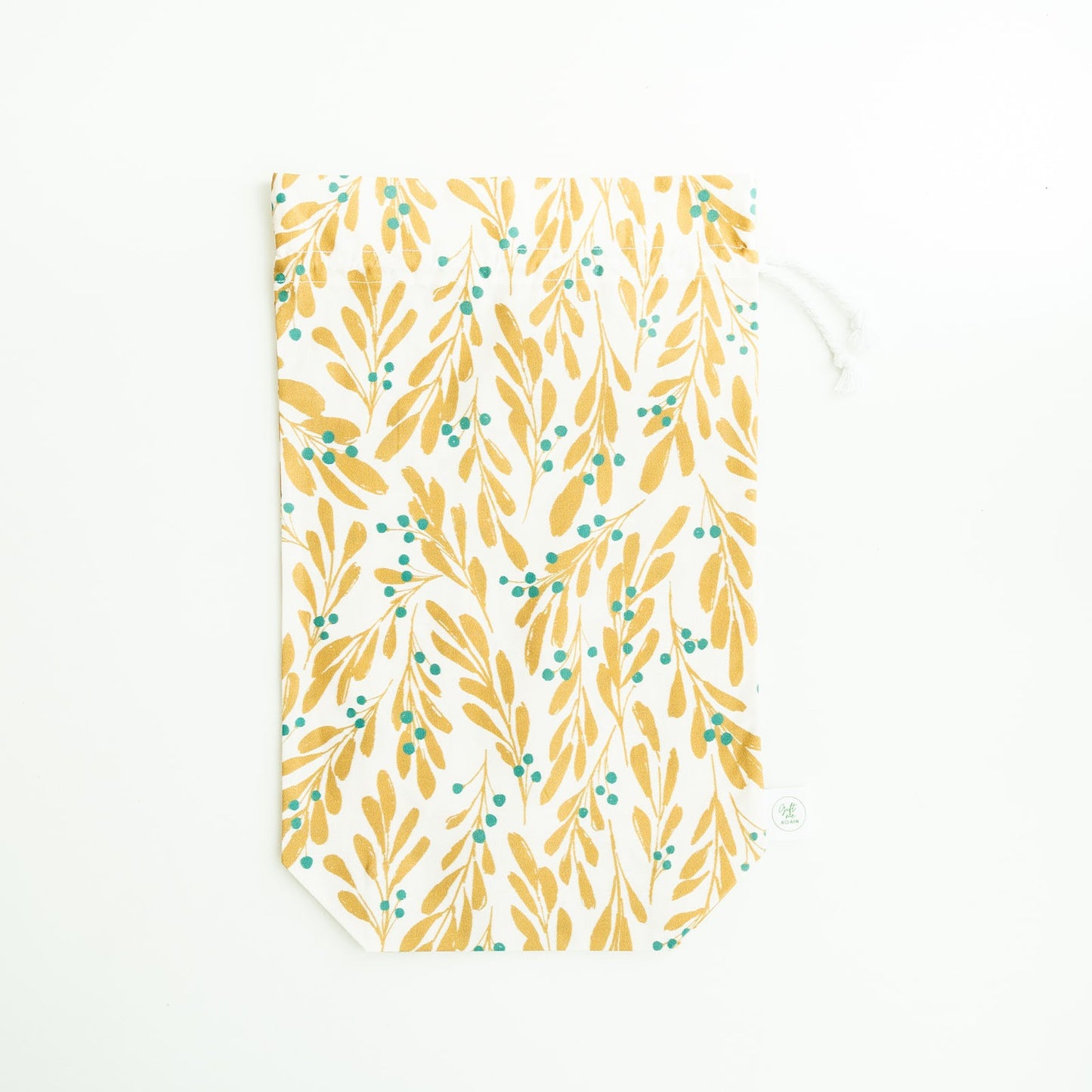 Leaves of Grace fabric gift bag