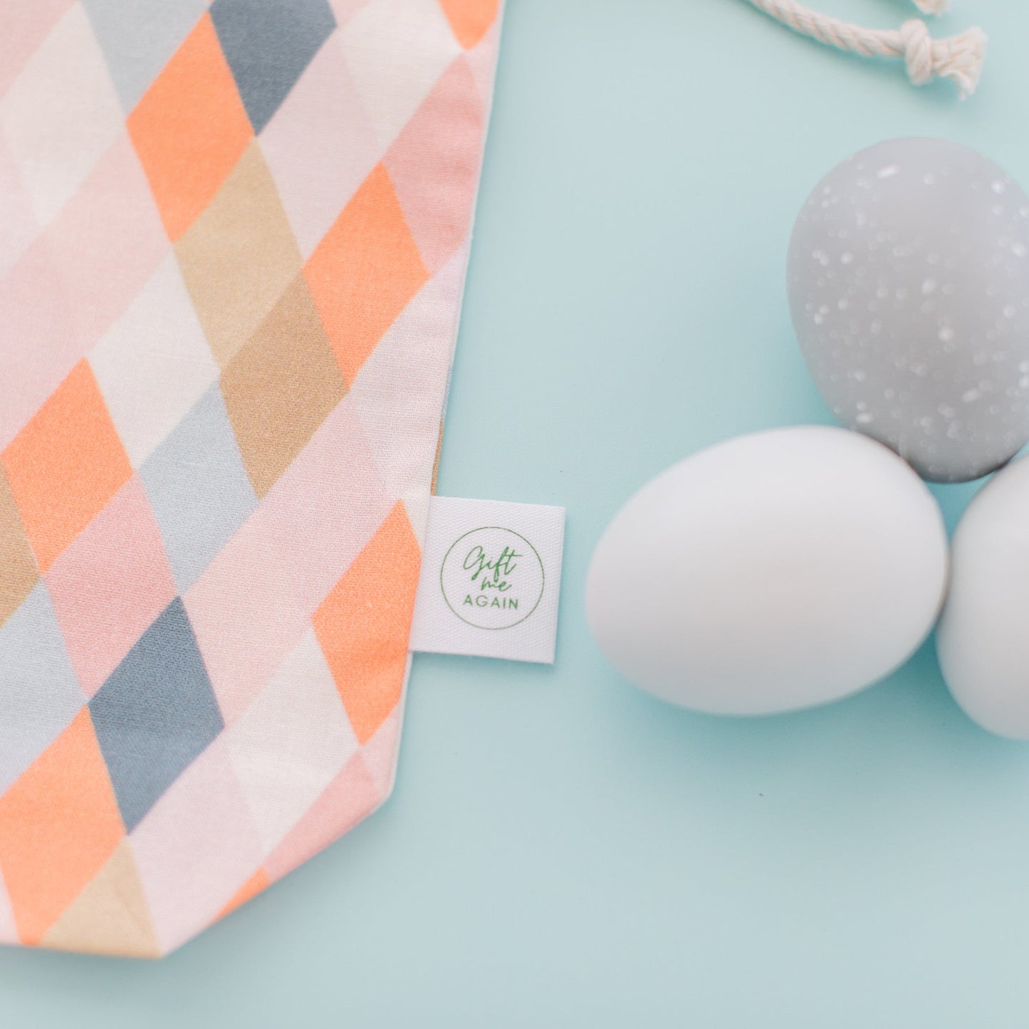 Jewels Easter fabric gift bag