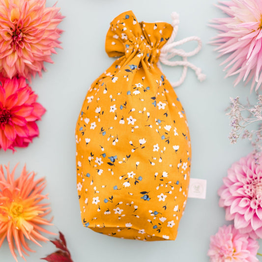 April reusable fabric gift bag