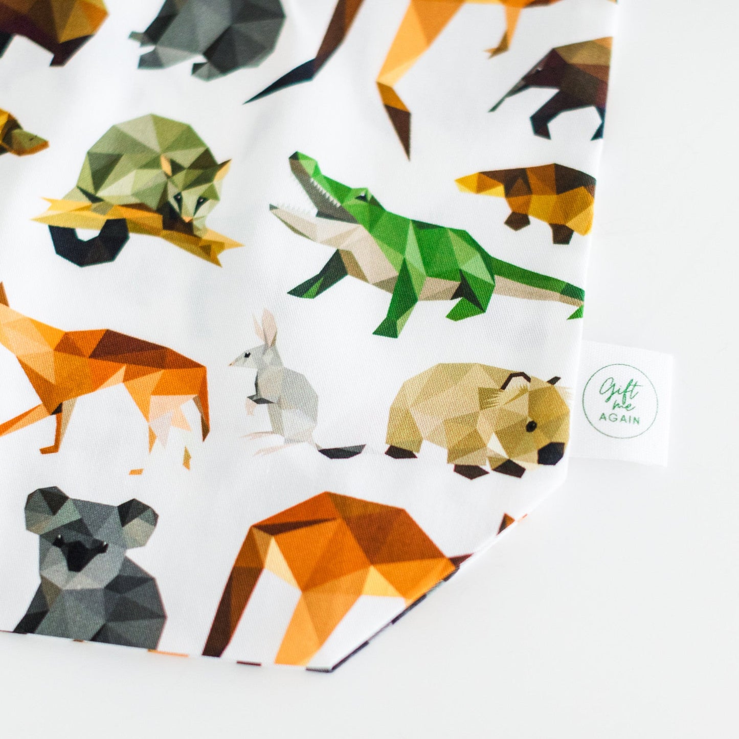 Geo Australian Animals reusable gift bag