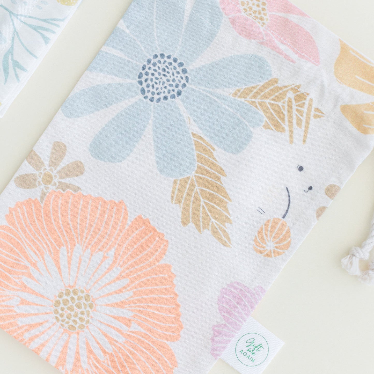 Spring Meadow Easter fabric gift bag