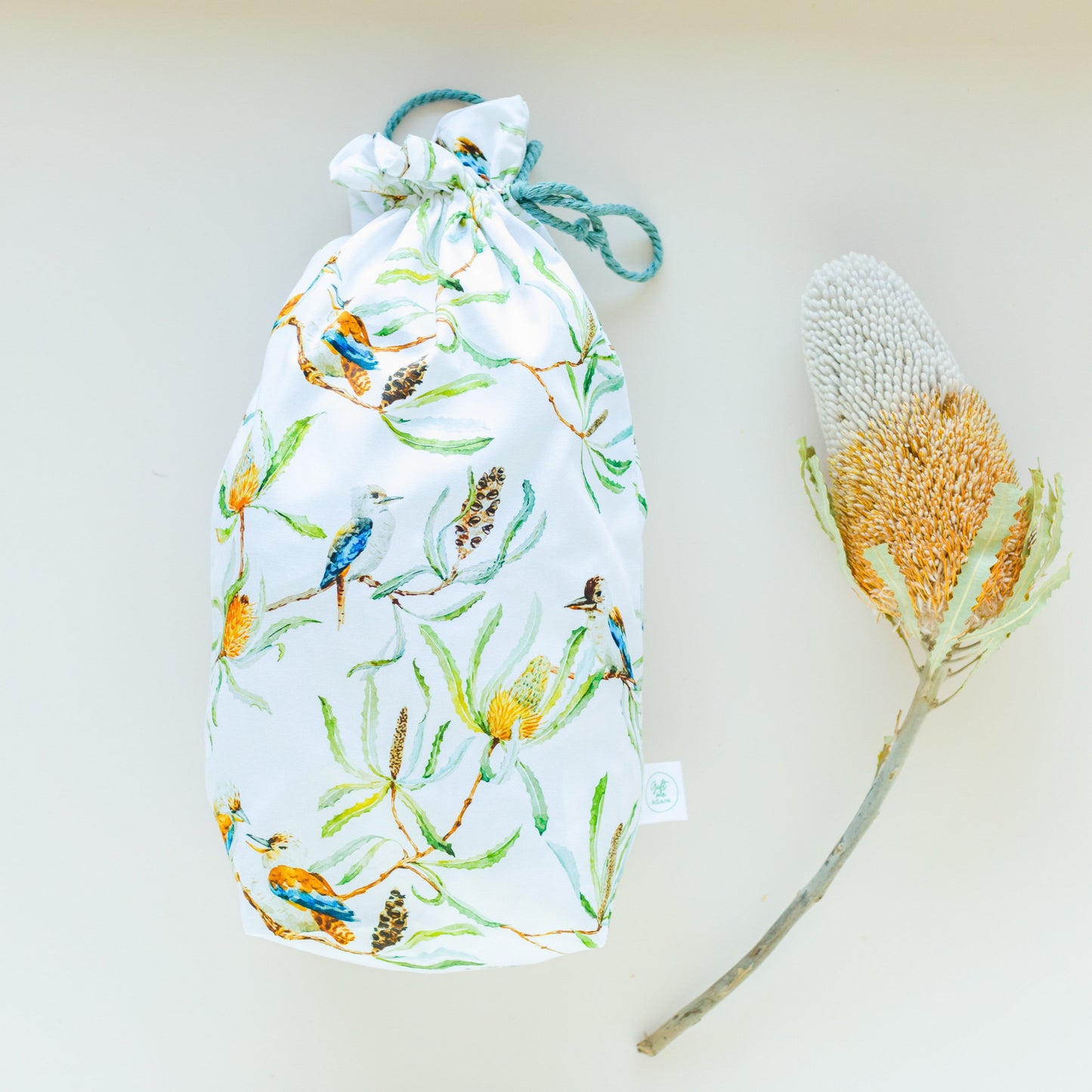 Kookaburra fabric gift bag