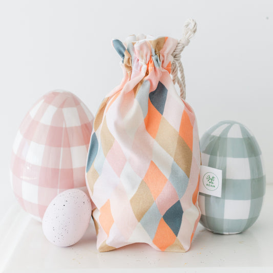 Jewels Easter fabric gift bag