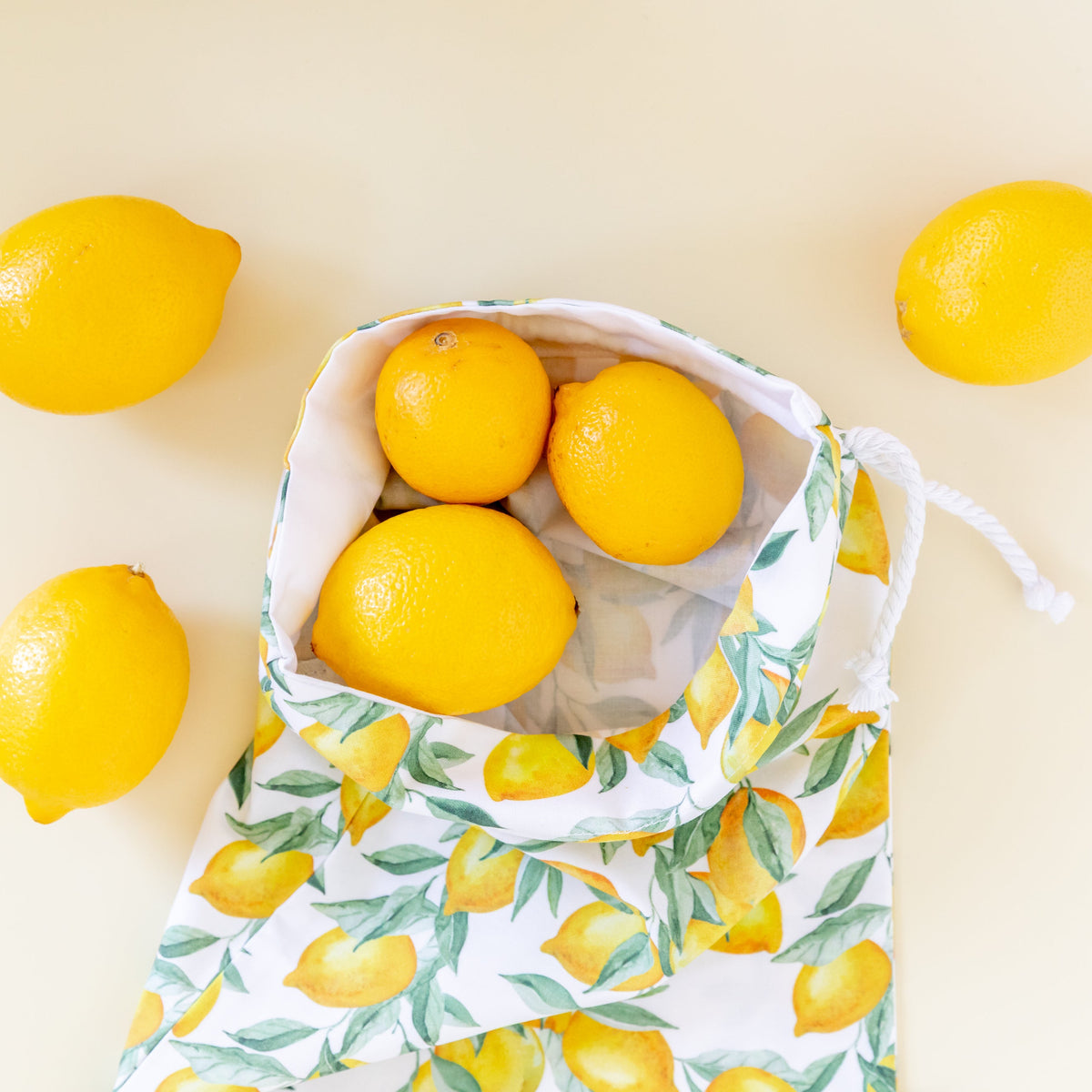 Lemon Grove Reusable Gift Bag
