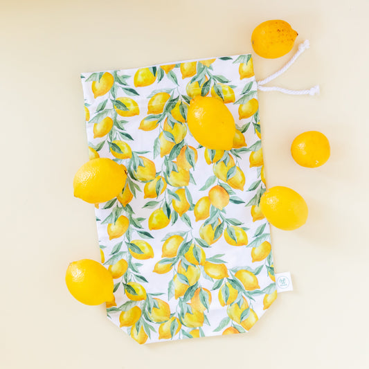 Lemon Grove Reusable Gift Bag