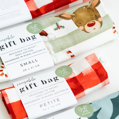 Reusable Gift Bag Starter Pack – 5 Sizes