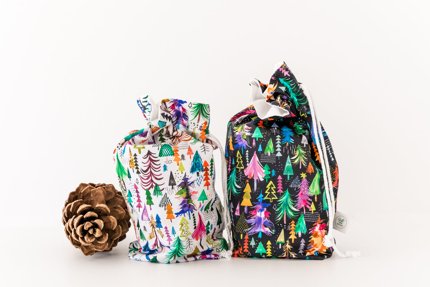 Black Forest fabric gift bag